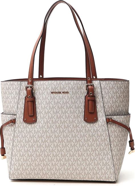 michael kors voyager small logo tote|Michael Kors voyager large tote.